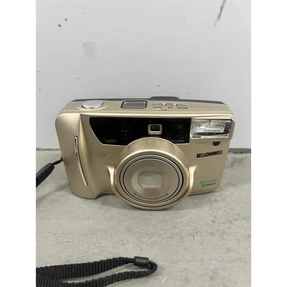Bell + Howell PZ3300 35mm Point & Shoot Film Camera Compact‎ Autofocus Vintage